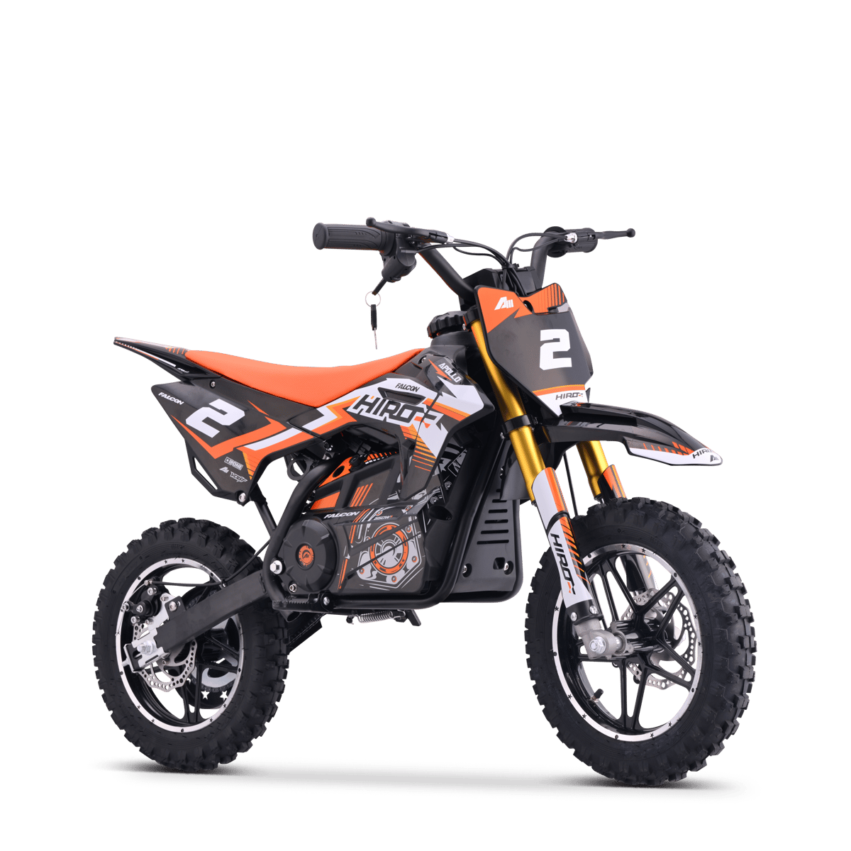 POCKET BIKE ÉLECTRIQUE ENFANT HIRO FALCON 550W ORANGE