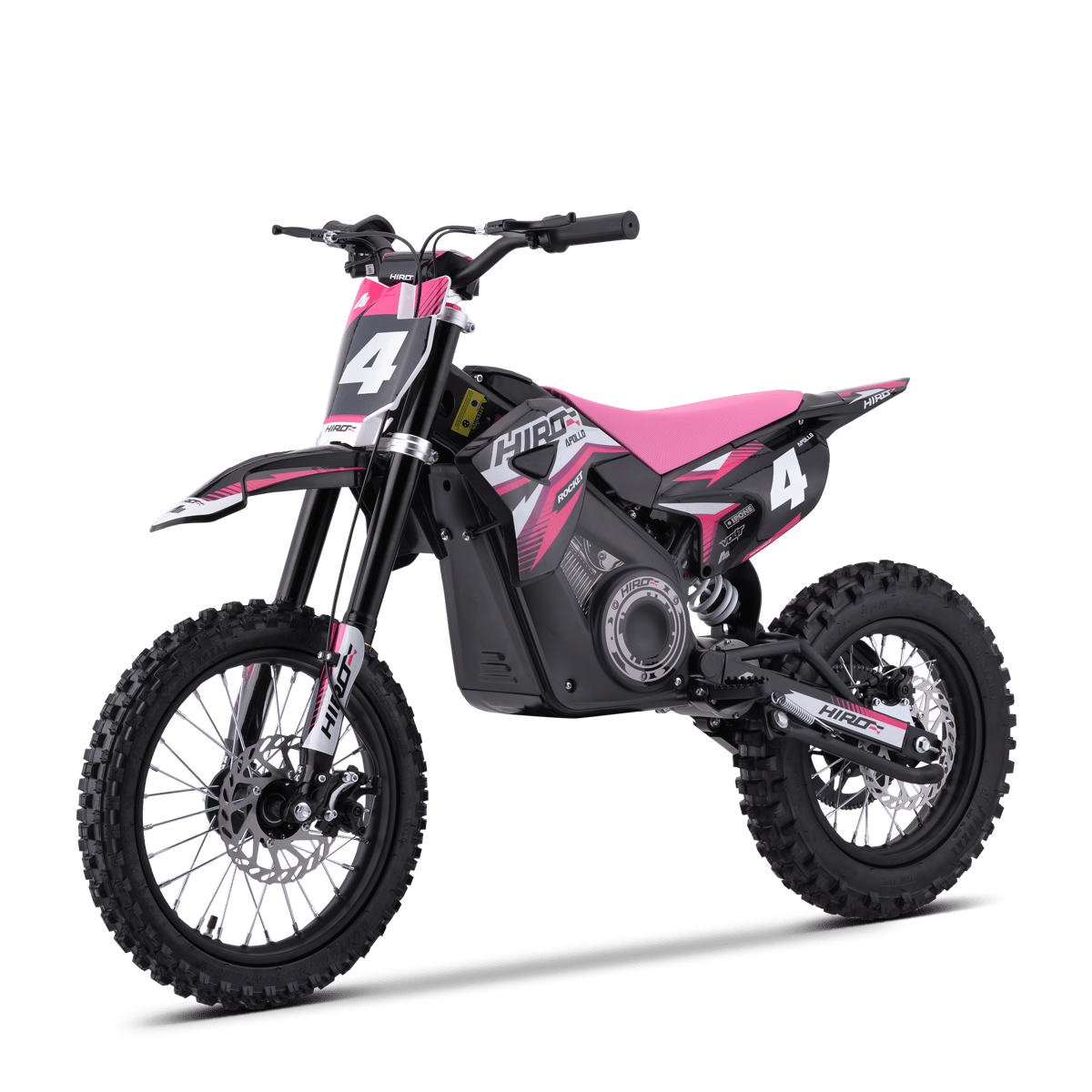 DIRT BIKE ENFANT ÉLECTRIQUE HIRO ROCKET 1600 ROSE