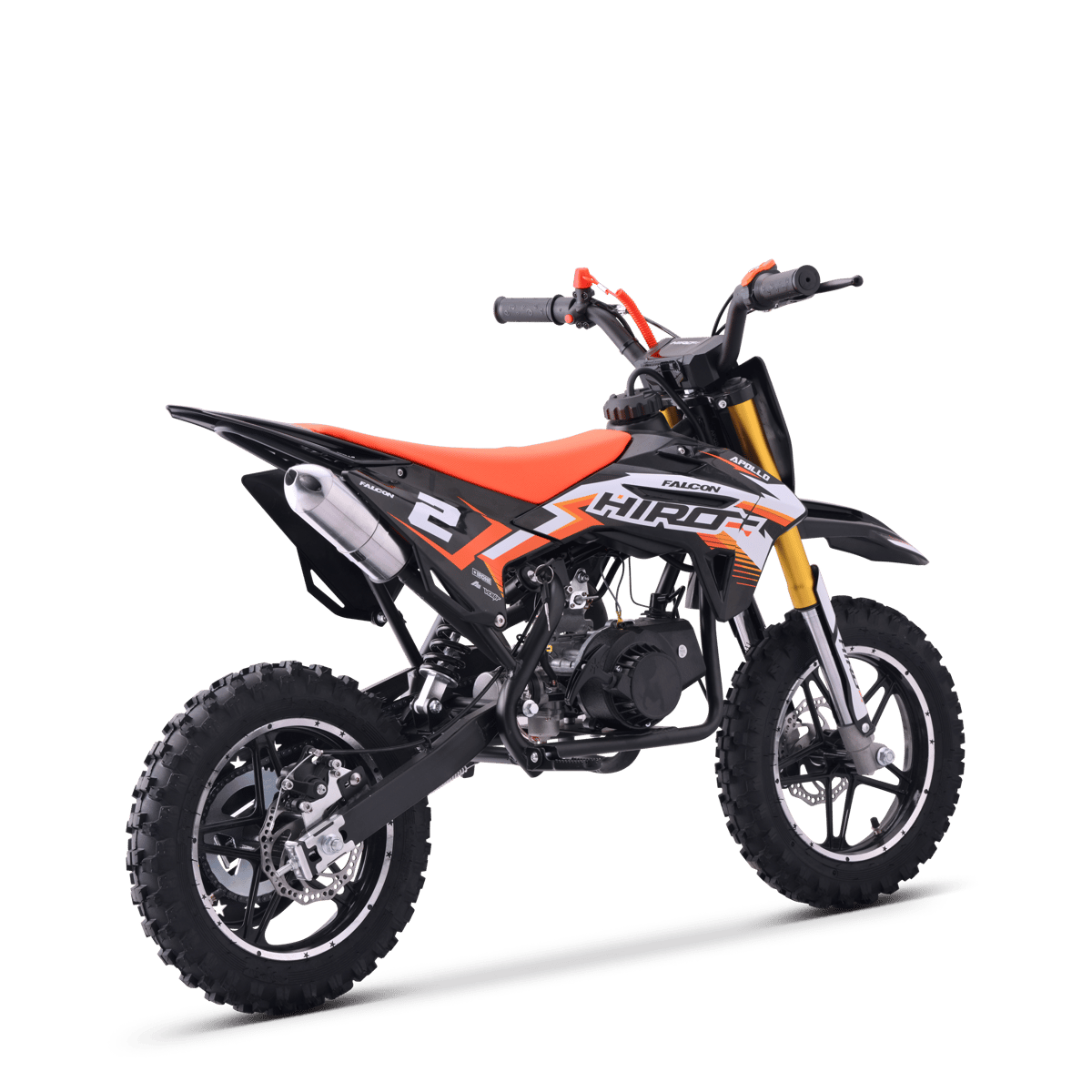 POCKET BIKE ENFANT HIRO FALCON 49CC ORANGE