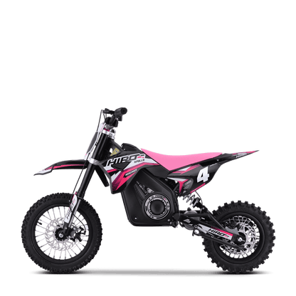 DIRT BIKE ENFANT ÉLECTRIQUE HIRO ROCKET 1200 ROSE