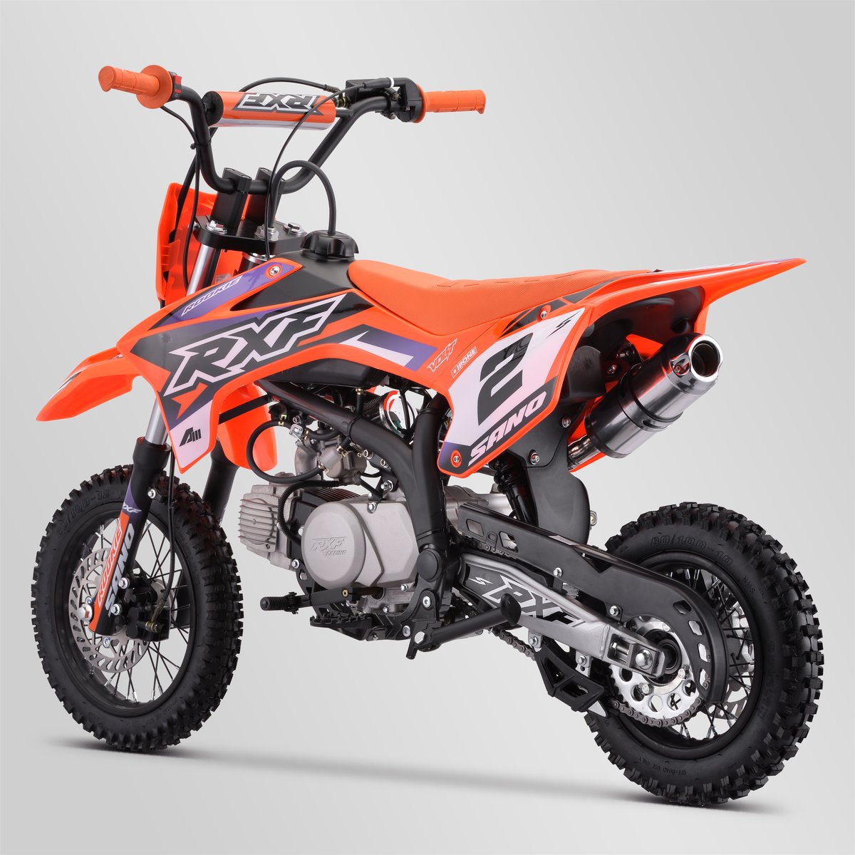 DIRT BIKE SANO RXF ROOKIE 110CC SEMI-AUTO 10/12 2024 - ORANGE