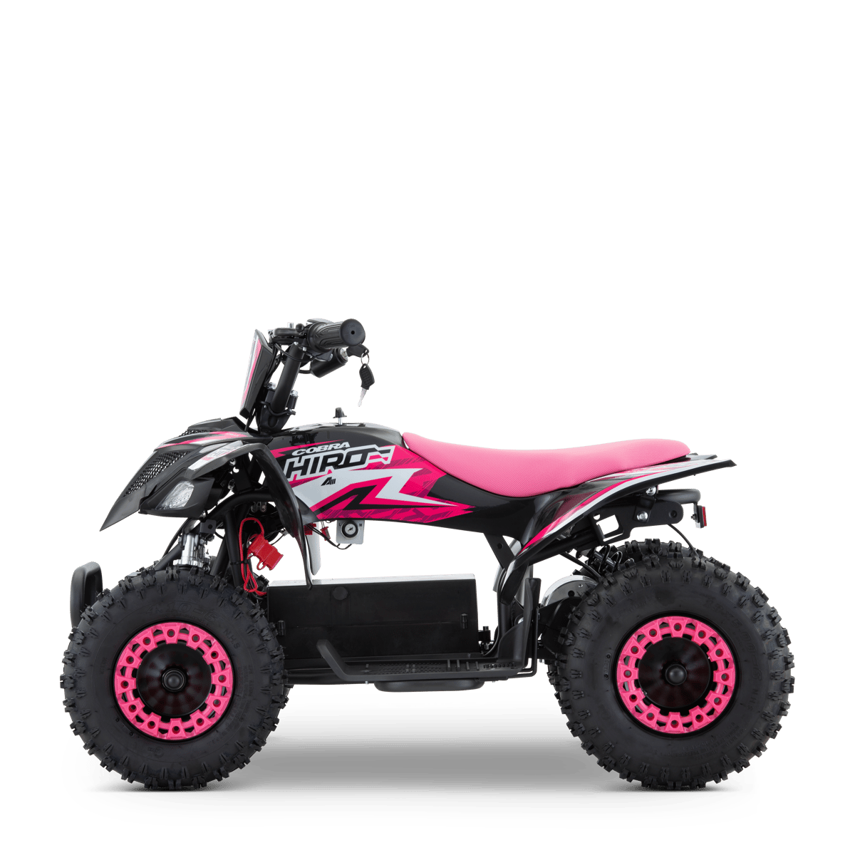 QUAD ENFANT ÉLECTRIQUE HIRO COBRA 800W ROSE