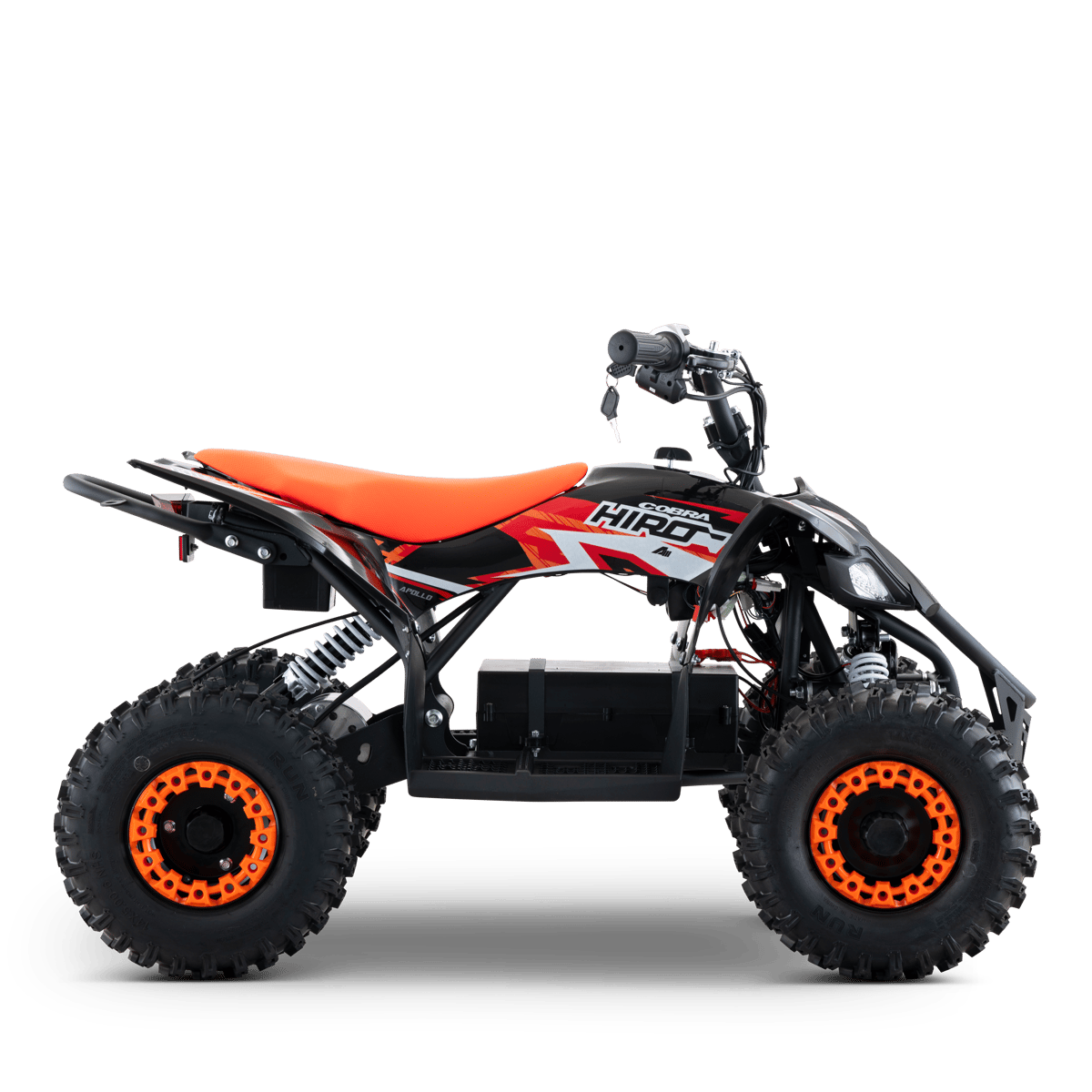 QUAD ENFANT ÉLECTRIQUE HIRO COBRA 1200W ORANGE