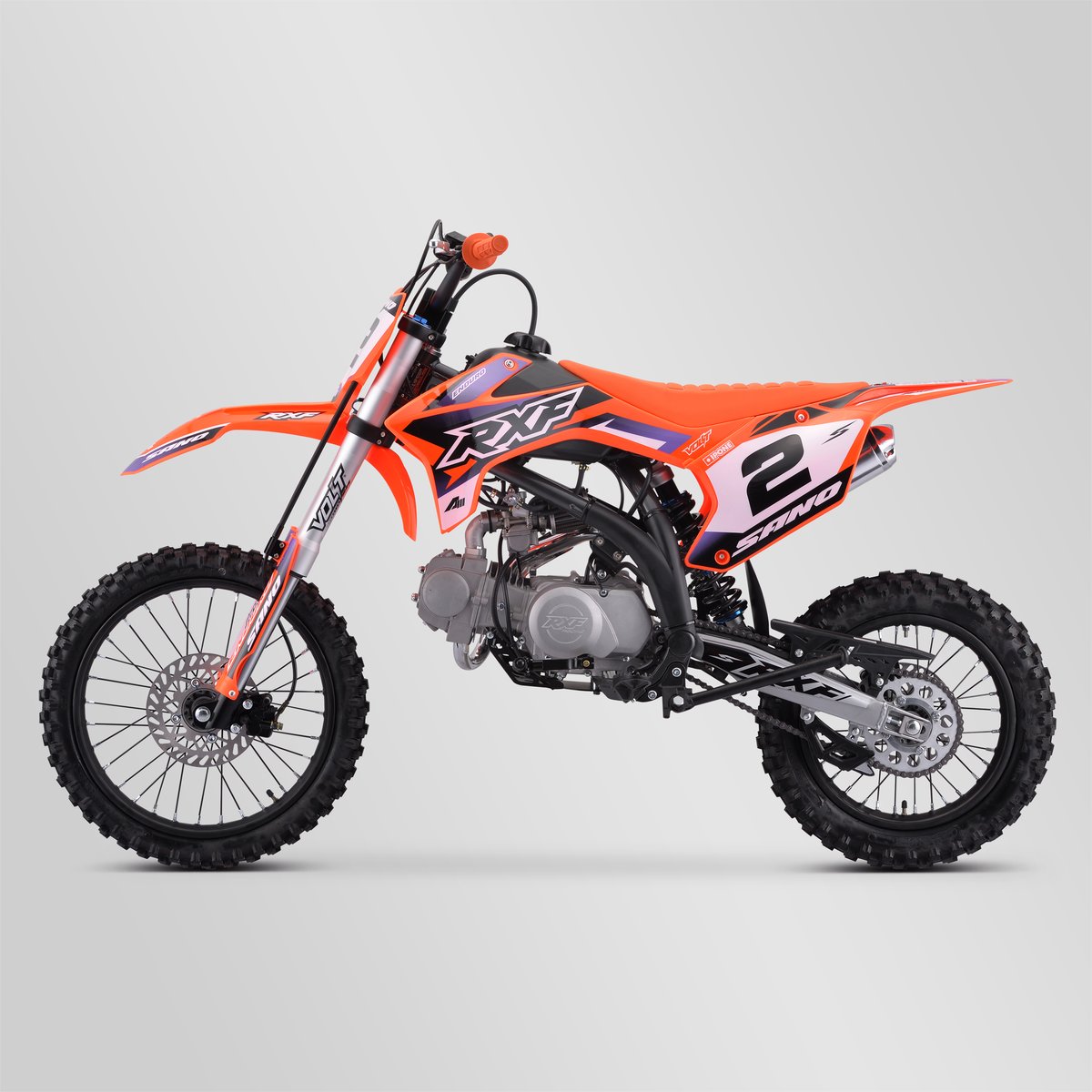 DIRT BIKE SANO RXF ENDURO 125cc 14/17 2024 - ORANGE