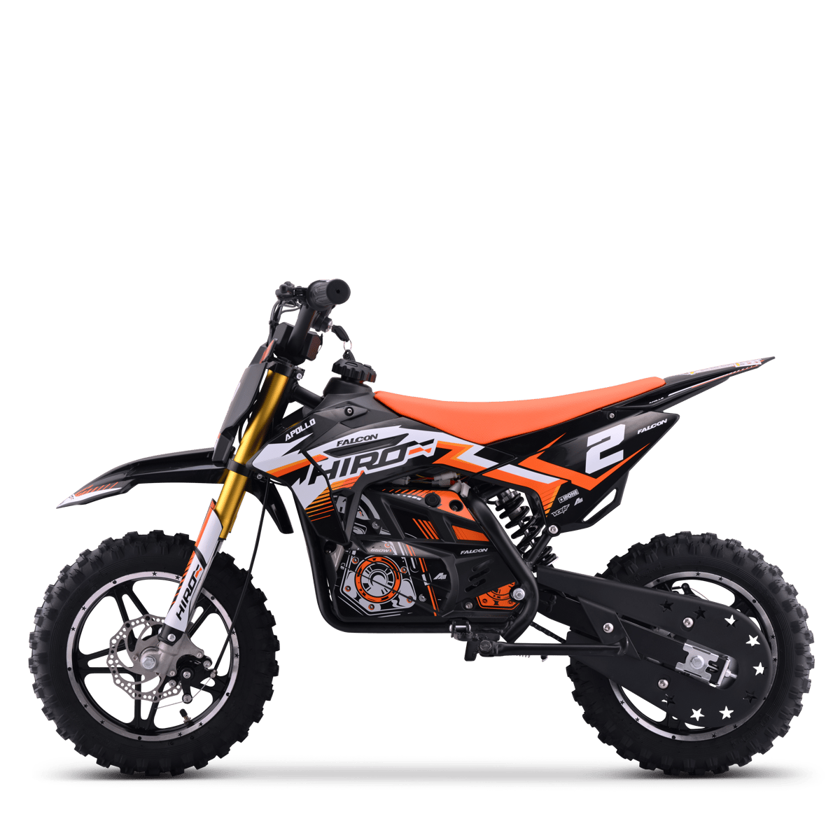 POCKET BIKE ÉLECTRIQUE ENFANT HIRO FALCON 550W ORANGE