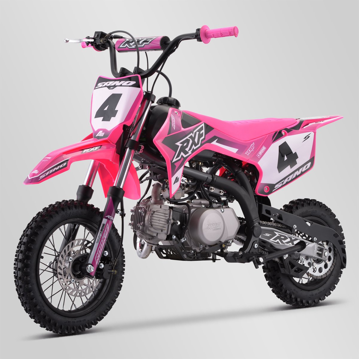 DIRT BIKE SANO RXF ROOKIE 110CC SEMI-AUTO 10/12 2024 - ROSE