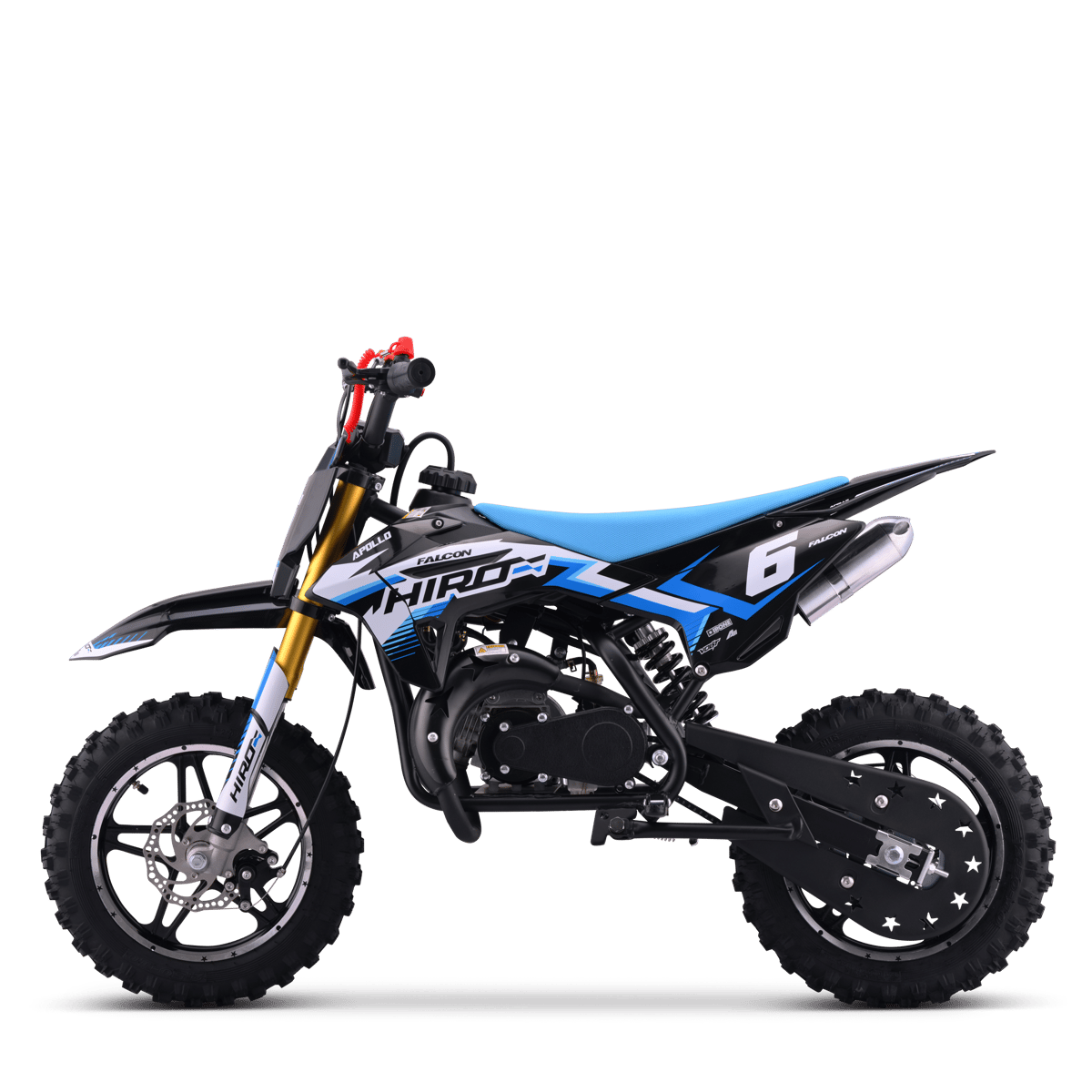 POCKET BIKE ENFANT HIRO FALCON 49CC BLEU
