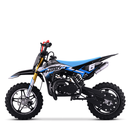POCKET BIKE ENFANT HIRO FALCON 49CC BLEU