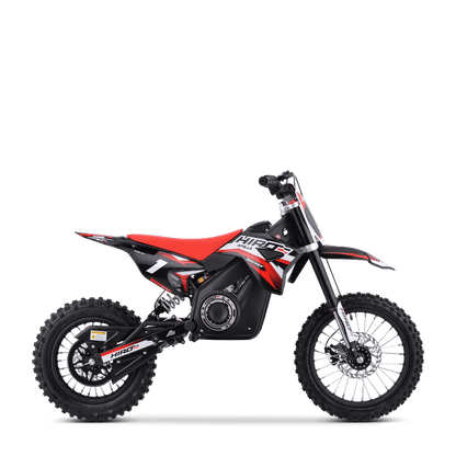 DIRT BIKE ENFANT ÉLECTRIQUE HIRO ROCKET 1600 ROUGE