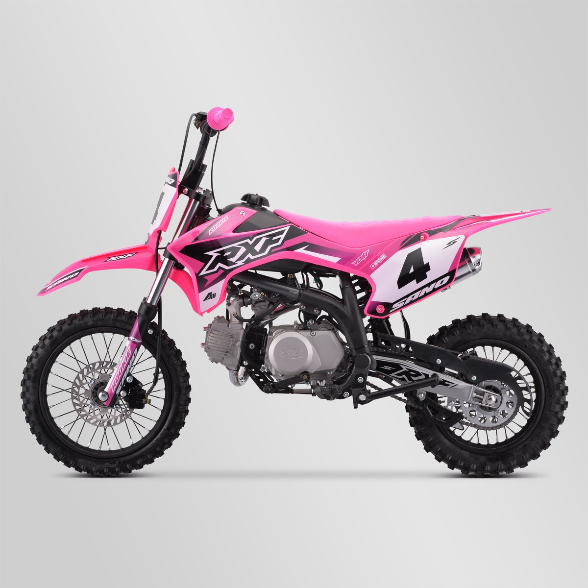 DIRT BIKE SANO RXF ROOKIE 125CC SEMI-AUTO 12/14 2024 - ROSE