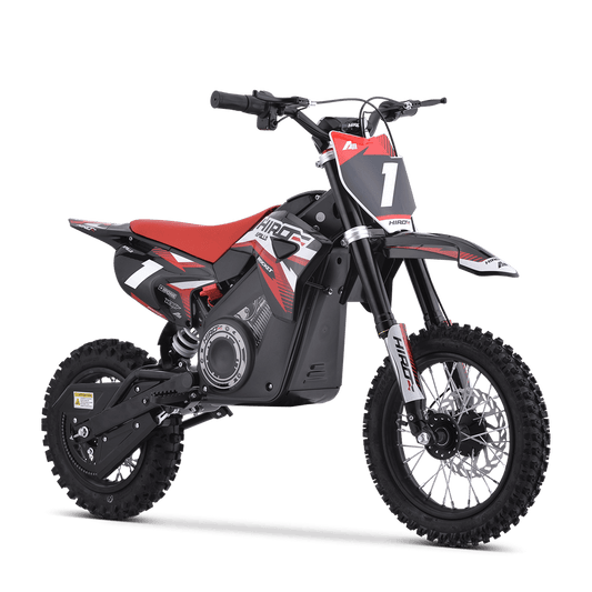 DIRT BIKE ENFANT ÉLECTRIQUE HIRO ROCKET 1200 ROUGE