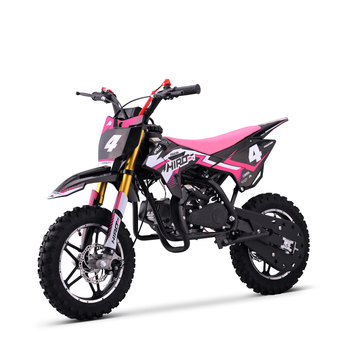 POCKET BIKE ENFANT HIRO FALCON 49CC ROSE