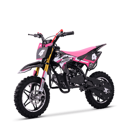 POCKET BIKE ENFANT HIRO FALCON 49CC ROSE