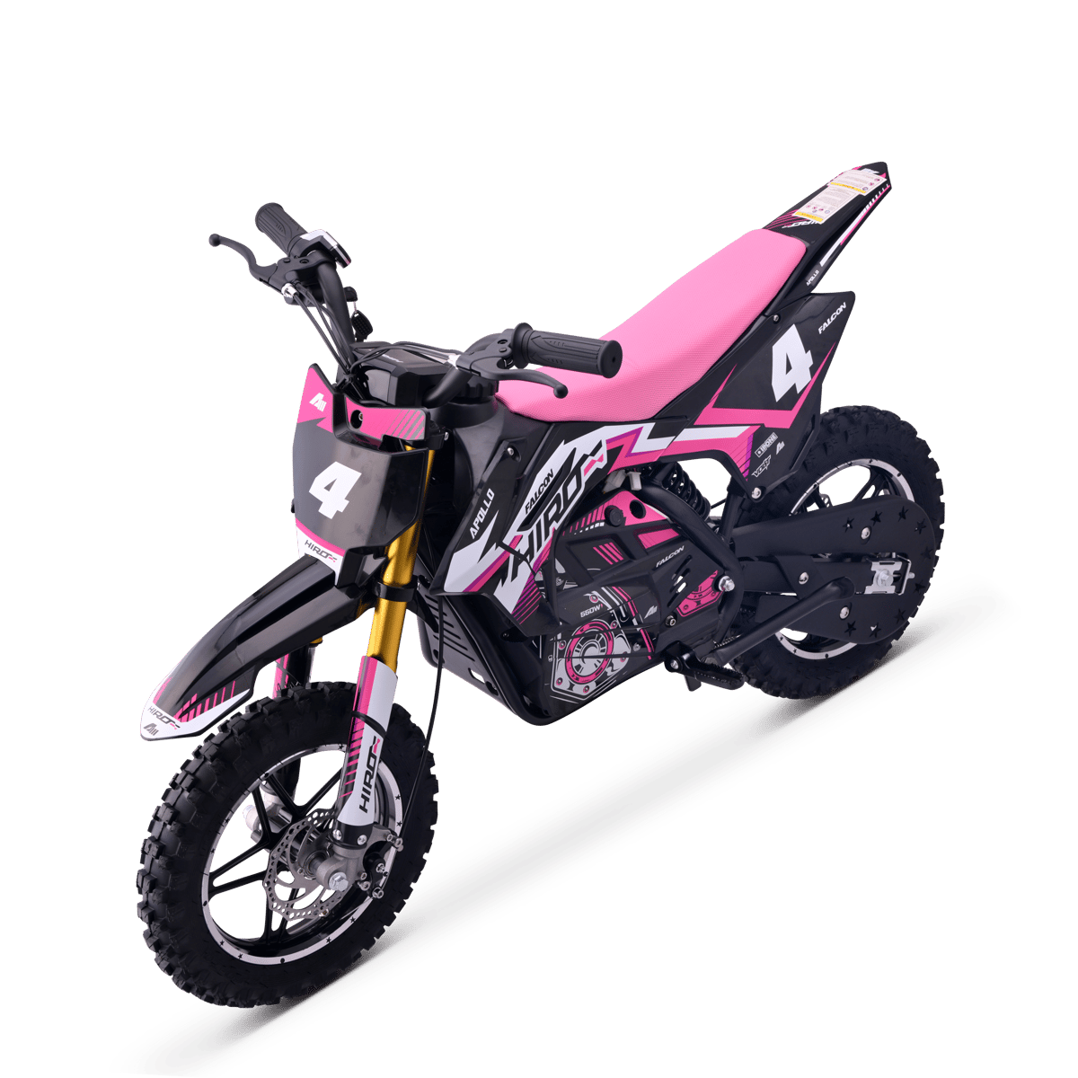 POCKET BIKE ÉLECTRIQUE ENFANT HIRO FALCON 550W ROSE