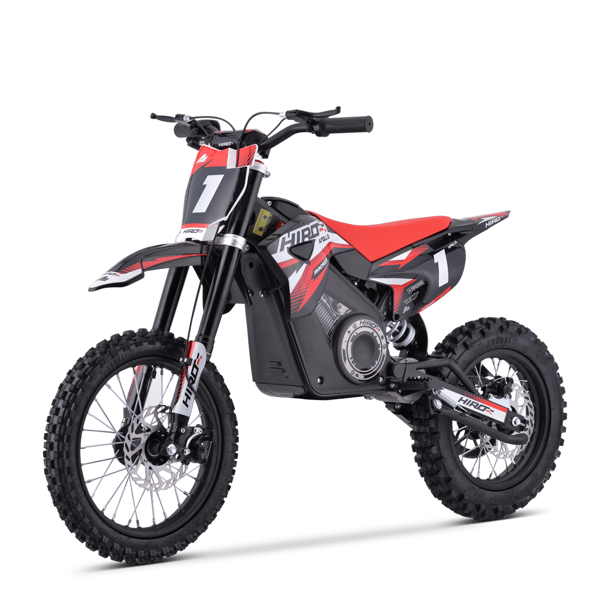 DIRT BIKE ENFANT ÉLECTRIQUE HIRO ROCKET 1600 ROUGE
