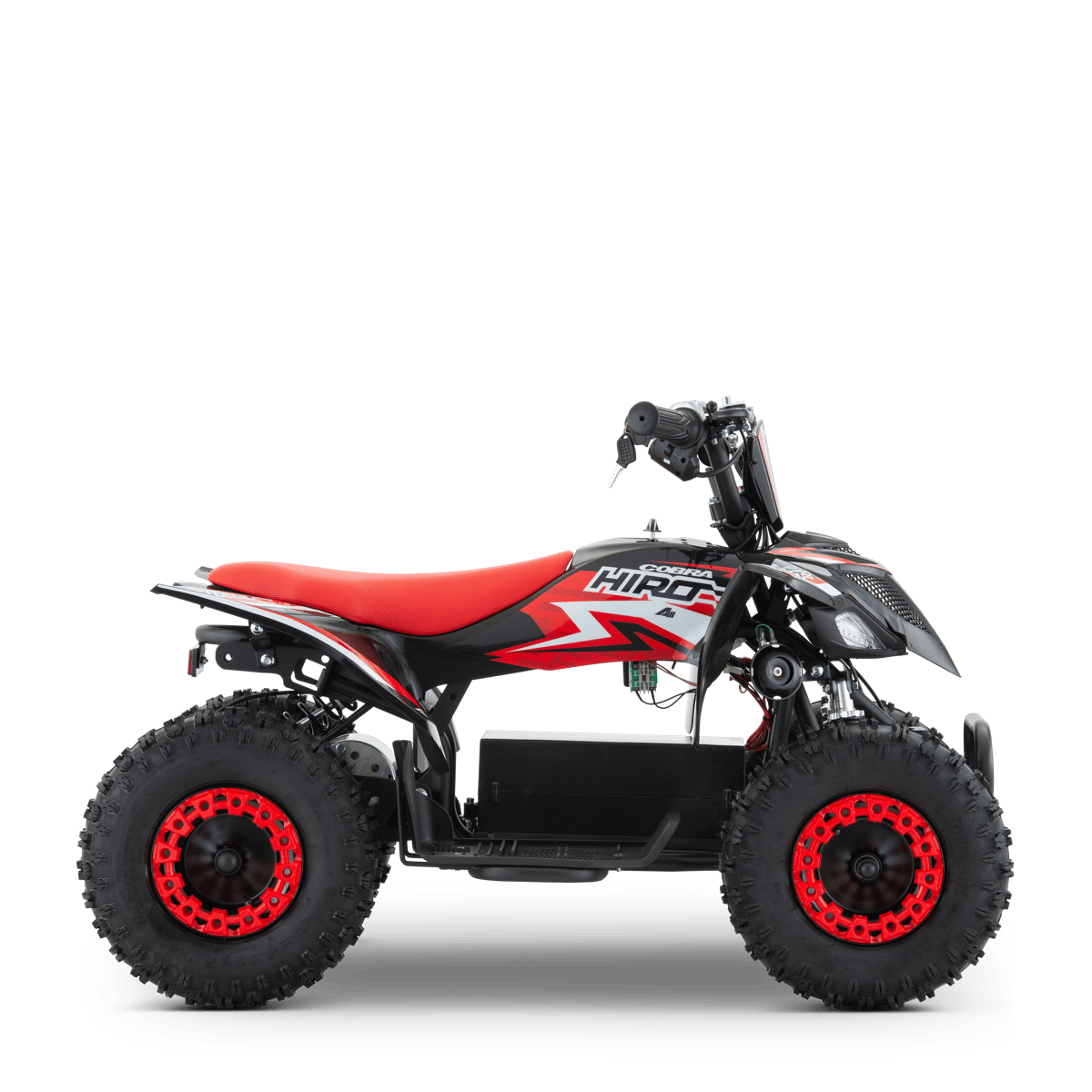QUAD ENFANT ÉLECTRIQUE HIRO COBRA 800W ROUGE