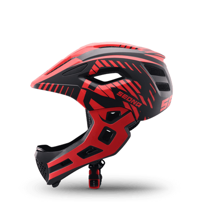 CASQUE SEDNA ENFANT SPARK 48-53CM ROUGE