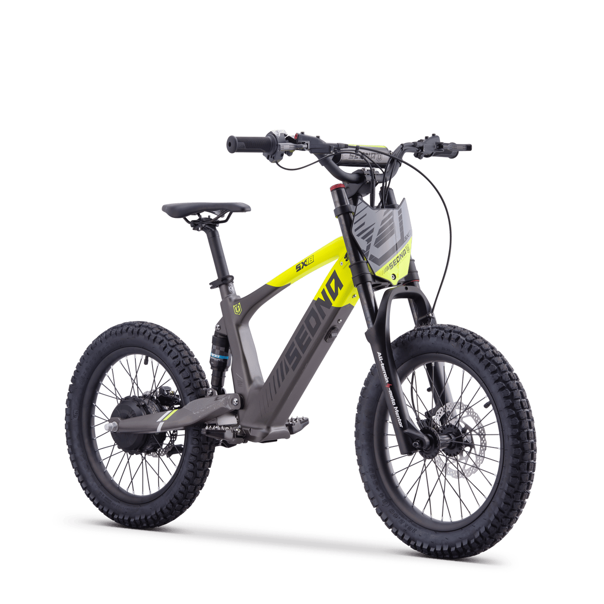 DRAISIENNE ÉLECTRIQUE SEDNA SX 18" JAUNE