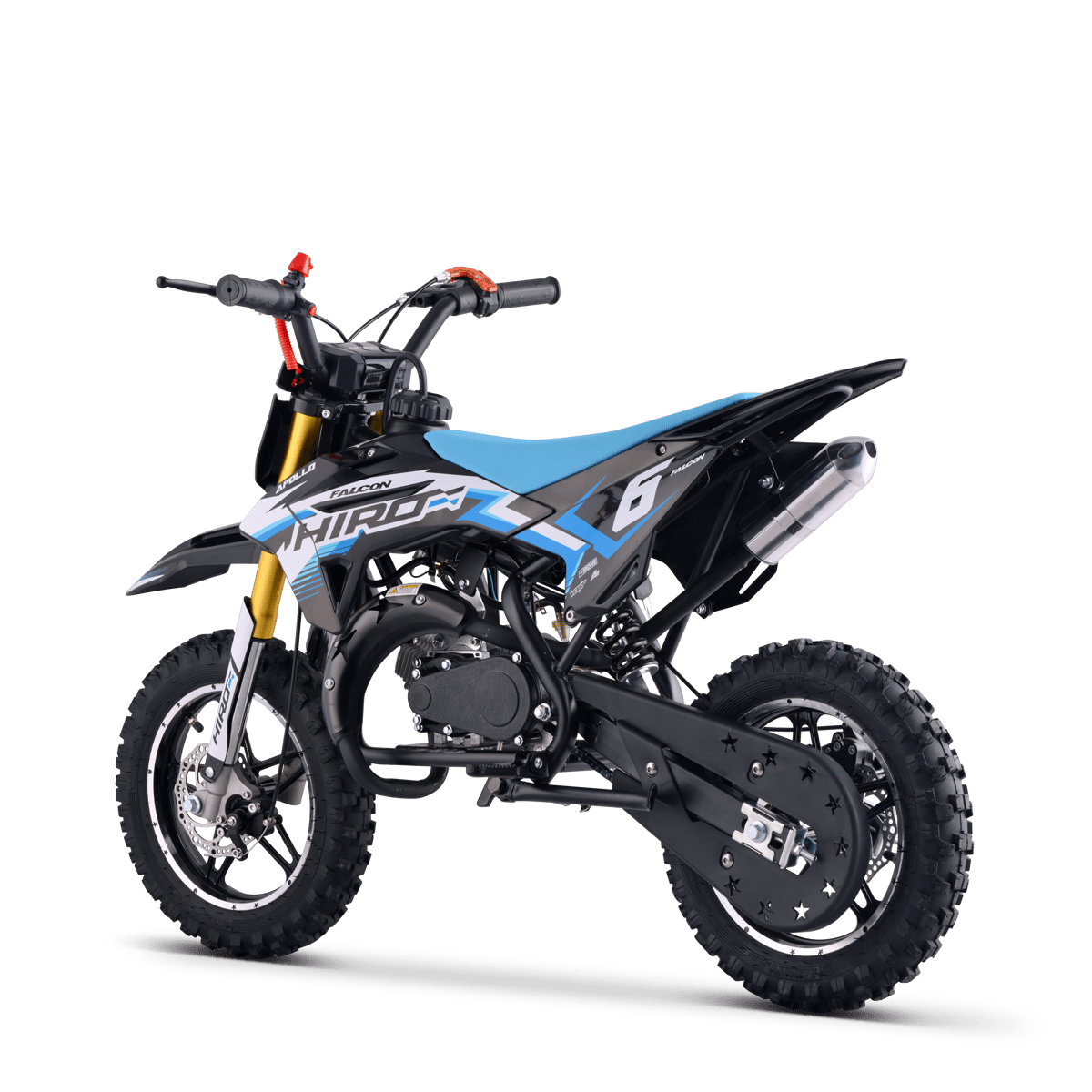 POCKET BIKE ENFANT HIRO FALCON 49CC BLEU