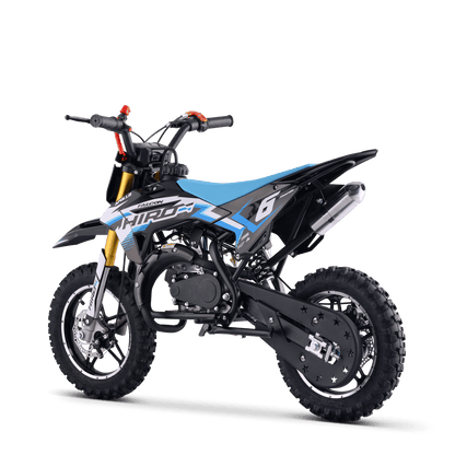 POCKET BIKE ENFANT HIRO FALCON 49CC BLEU