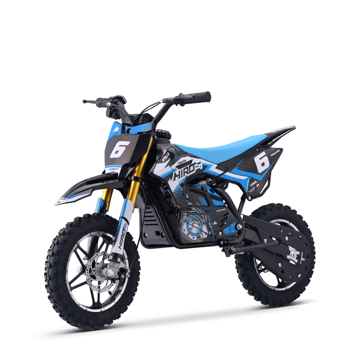 POCKET BIKE ÉLECTRIQUE ENFANT HIRO FALCON 550W BLEU