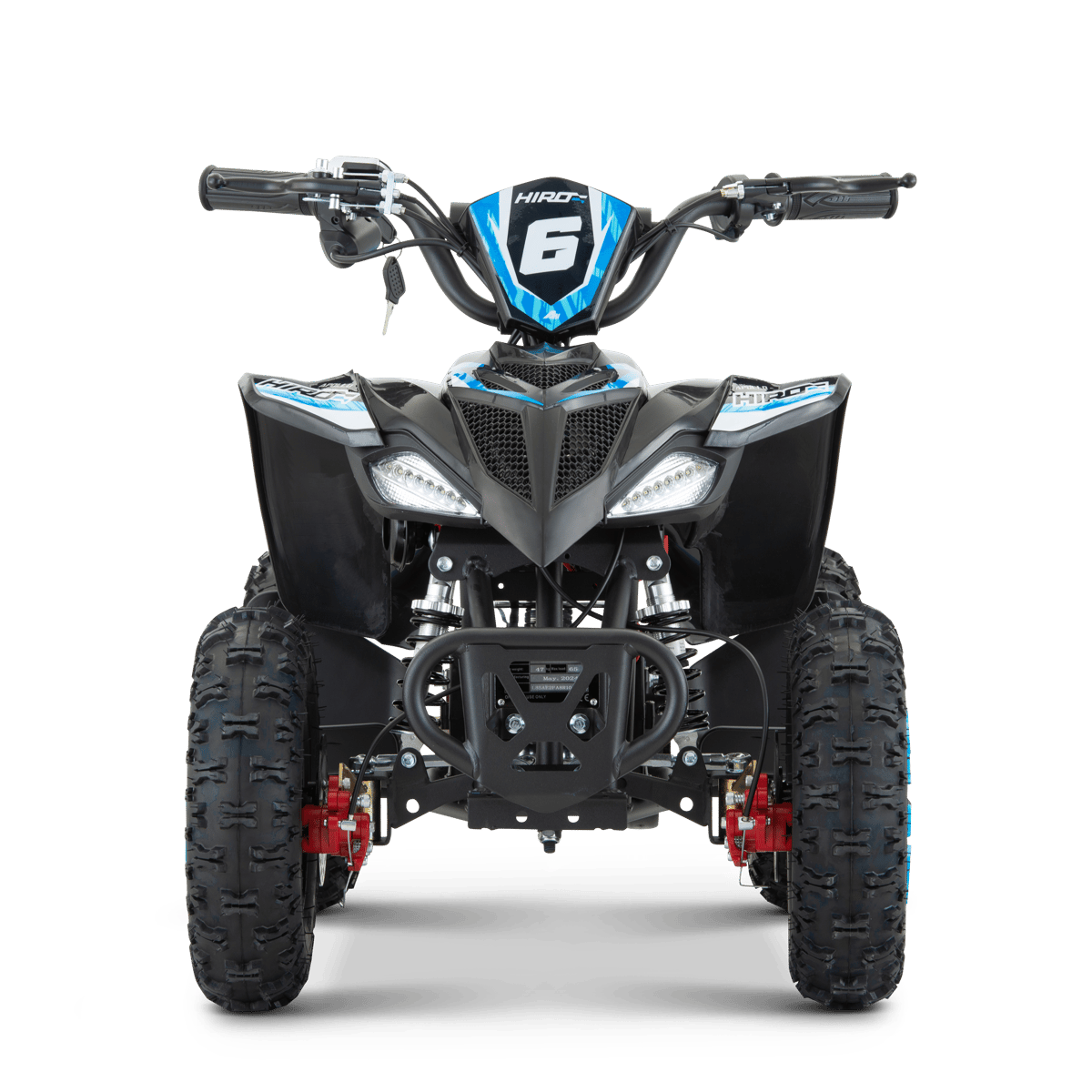 QUAD ENFANT ÉLECTRIQUE HIRO COBRA 800W BLEU
