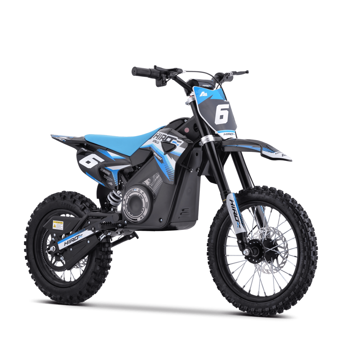 DIRT BIKE ENFANT ÉLECTRIQUE HIRO ROCKET 1600 BLEU