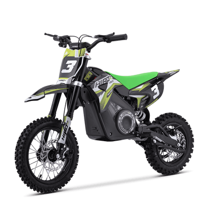 DIRT BIKE ENFANT ÉLECTRIQUE HIRO ROCKET 1200 VERT