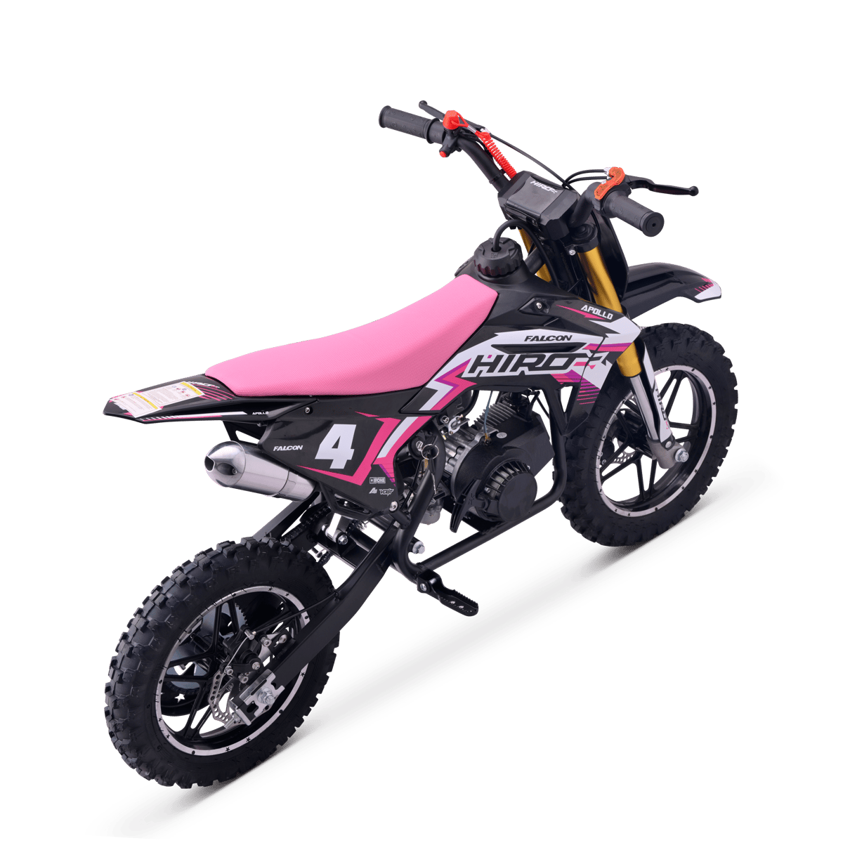 POCKET BIKE ENFANT HIRO FALCON 49CC ROSE