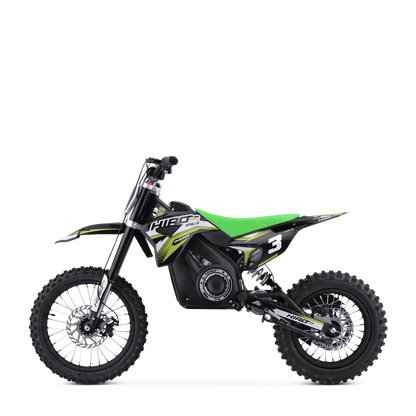 DIRT BIKE ENFANT ÉLECTRIQUE HIRO ROCKET 1600 VERT