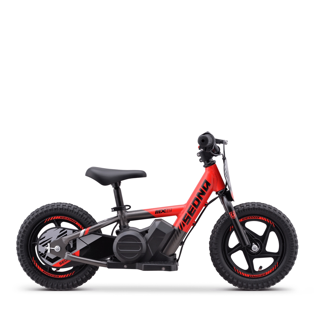 DRAISIENNE ÉLECTRIQUE SEDNA MX 12" ROUGE