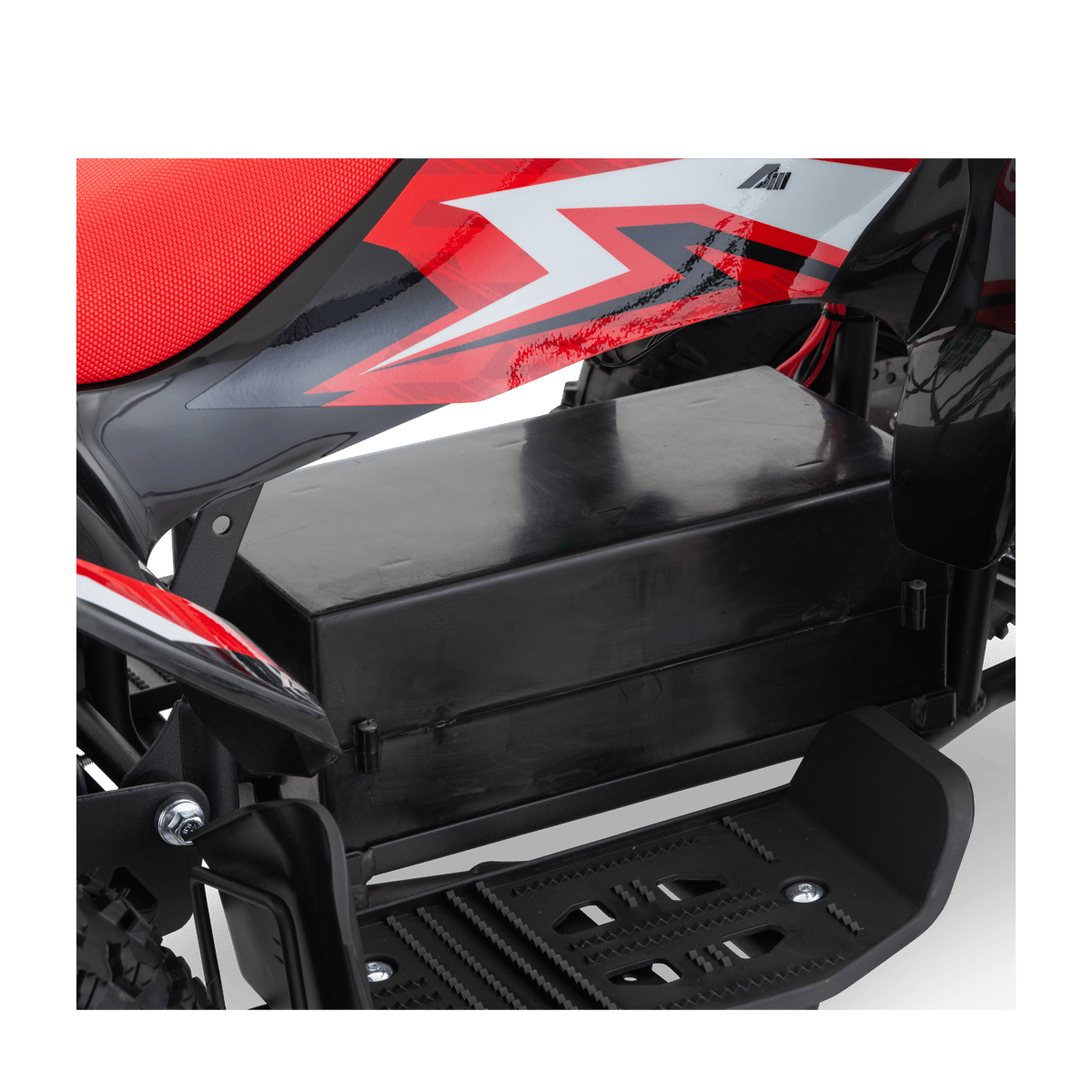 QUAD ENFANT ÉLECTRIQUE HIRO COBRA 800W ROUGE