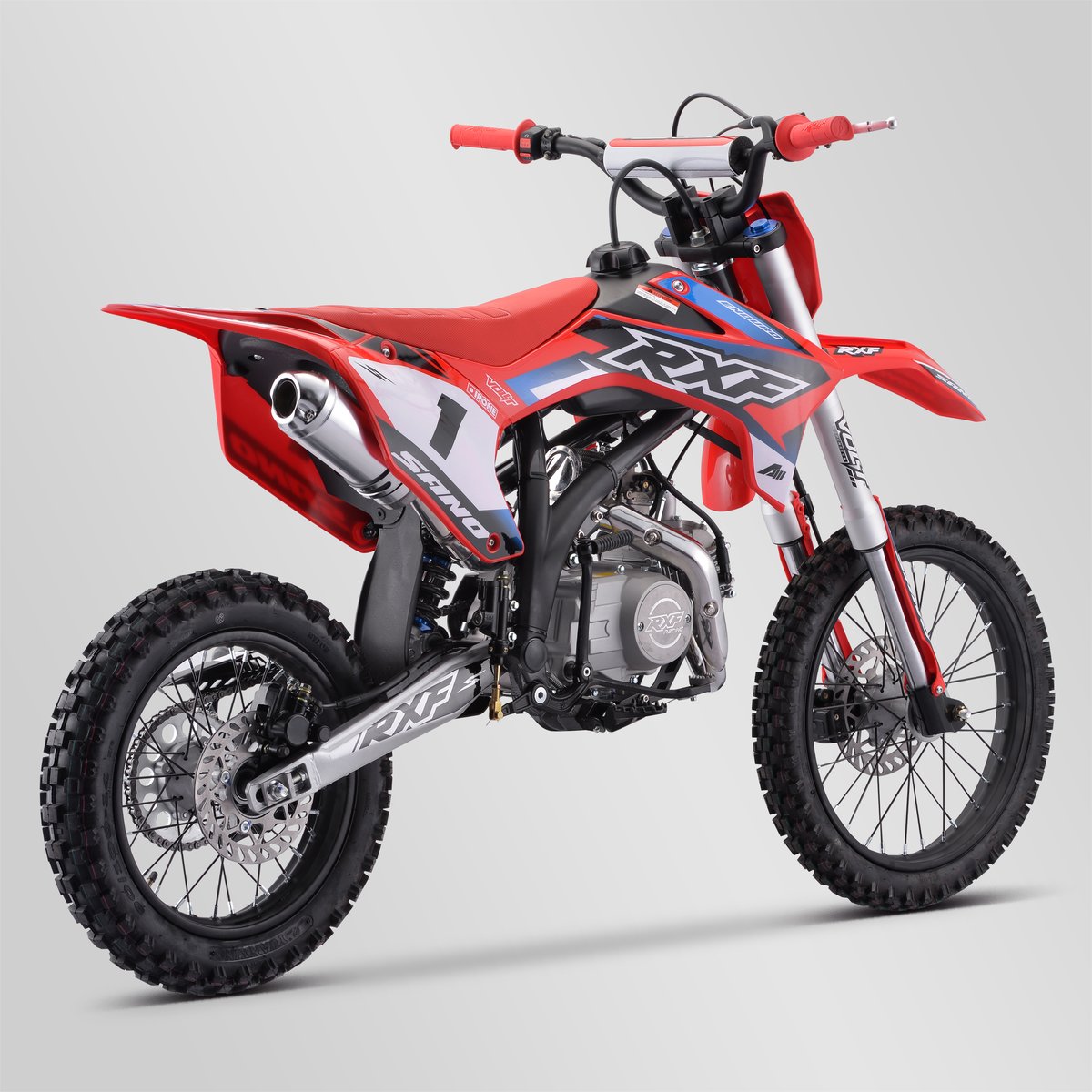 DIRT BIKE SANO RXF ENDURO 125cc 14/17 2024 - ROUGE