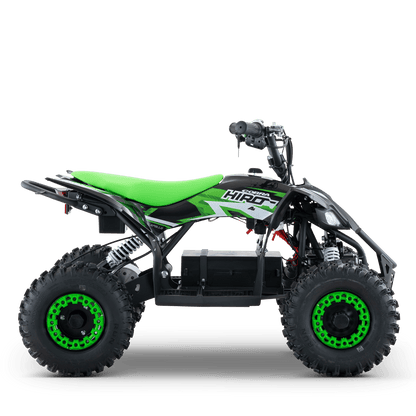 QUAD ENFANT ÉLECTRIQUE HIRO COBRA 1200W VERT