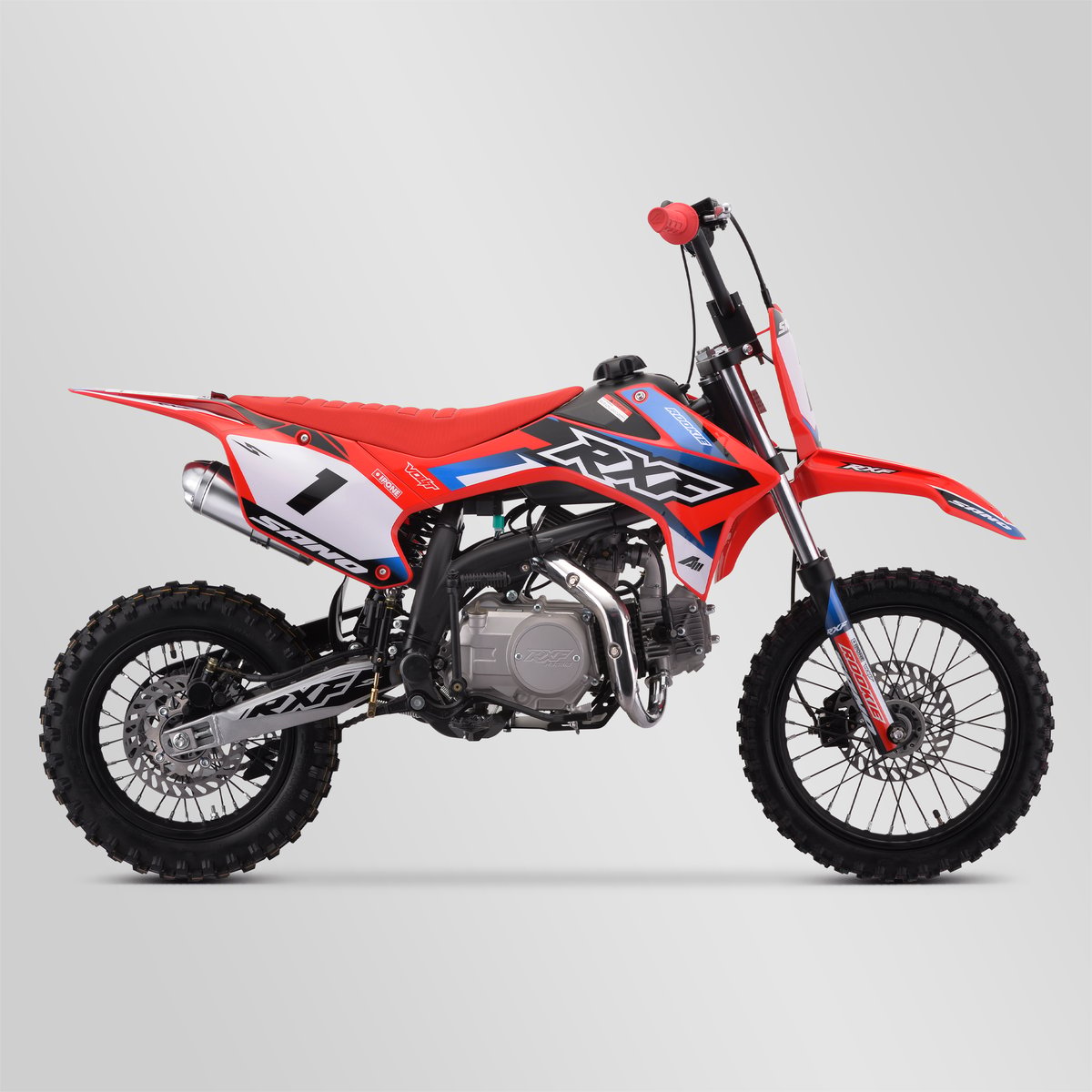 DIRT BIKE SANO RXF ROOKIE 125CC SEMI-AUTO 12/14 2024 - ROUGE