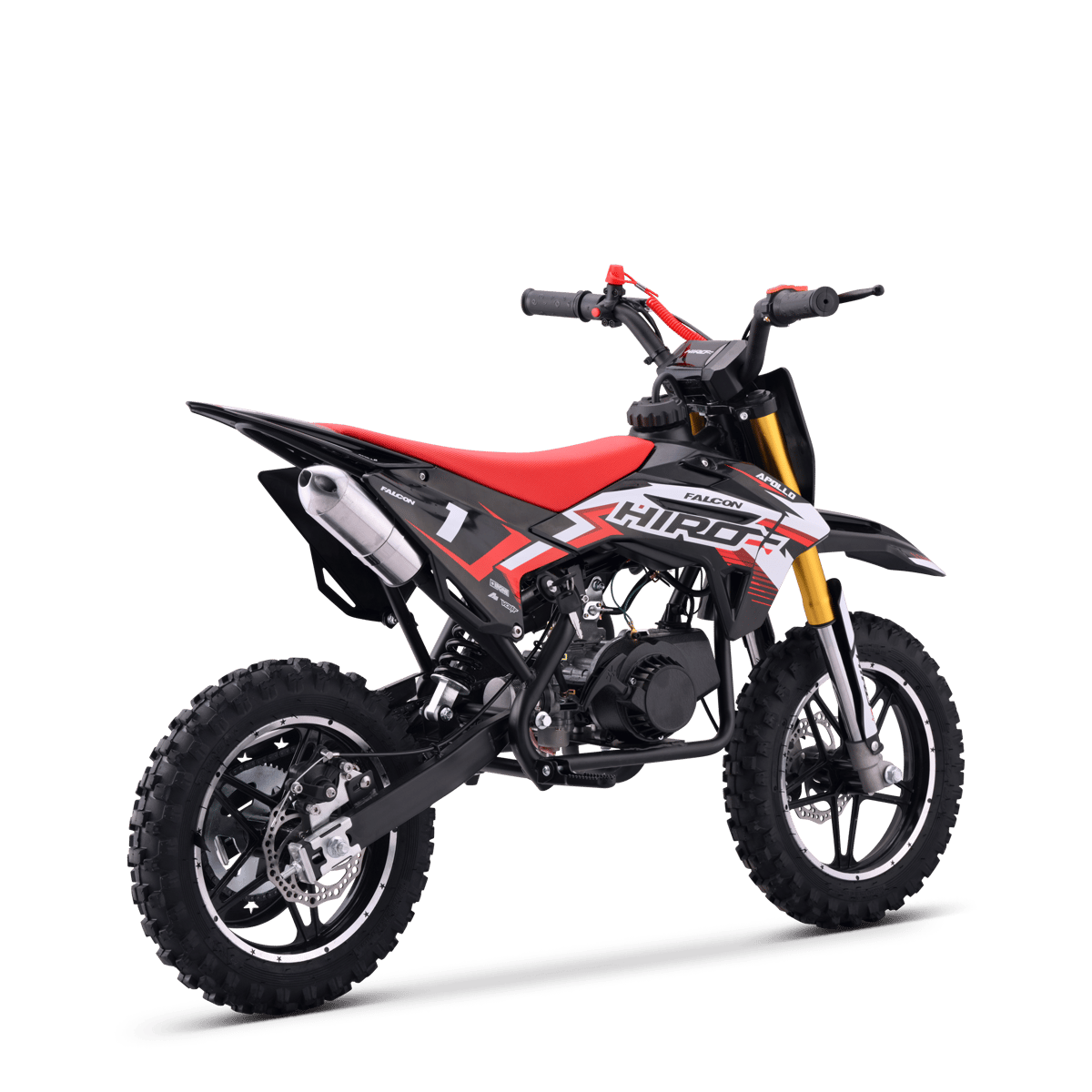 POCKET BIKE ENFANT HIRO FALCON 49CC ROUGE