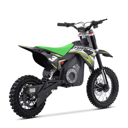 DIRT BIKE ENFANT ÉLECTRIQUE HIRO ROCKET 1200 VERT