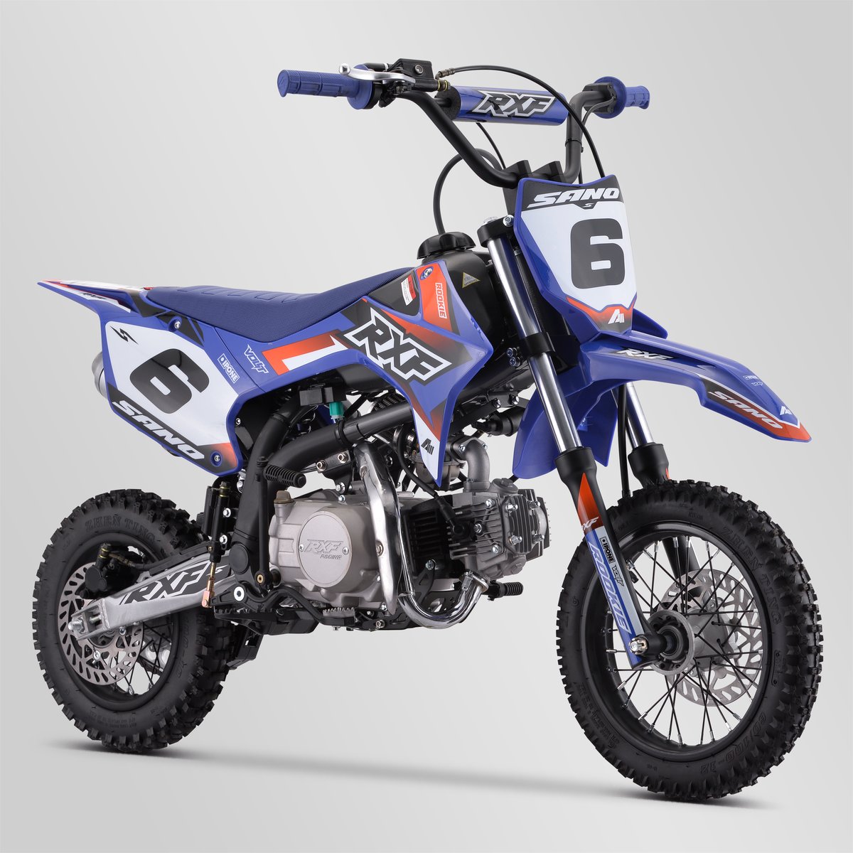 DIRT BIKE SANO RXF ROOKIE 110CC SEMI-AUTO 10/12 2024 - BLEU