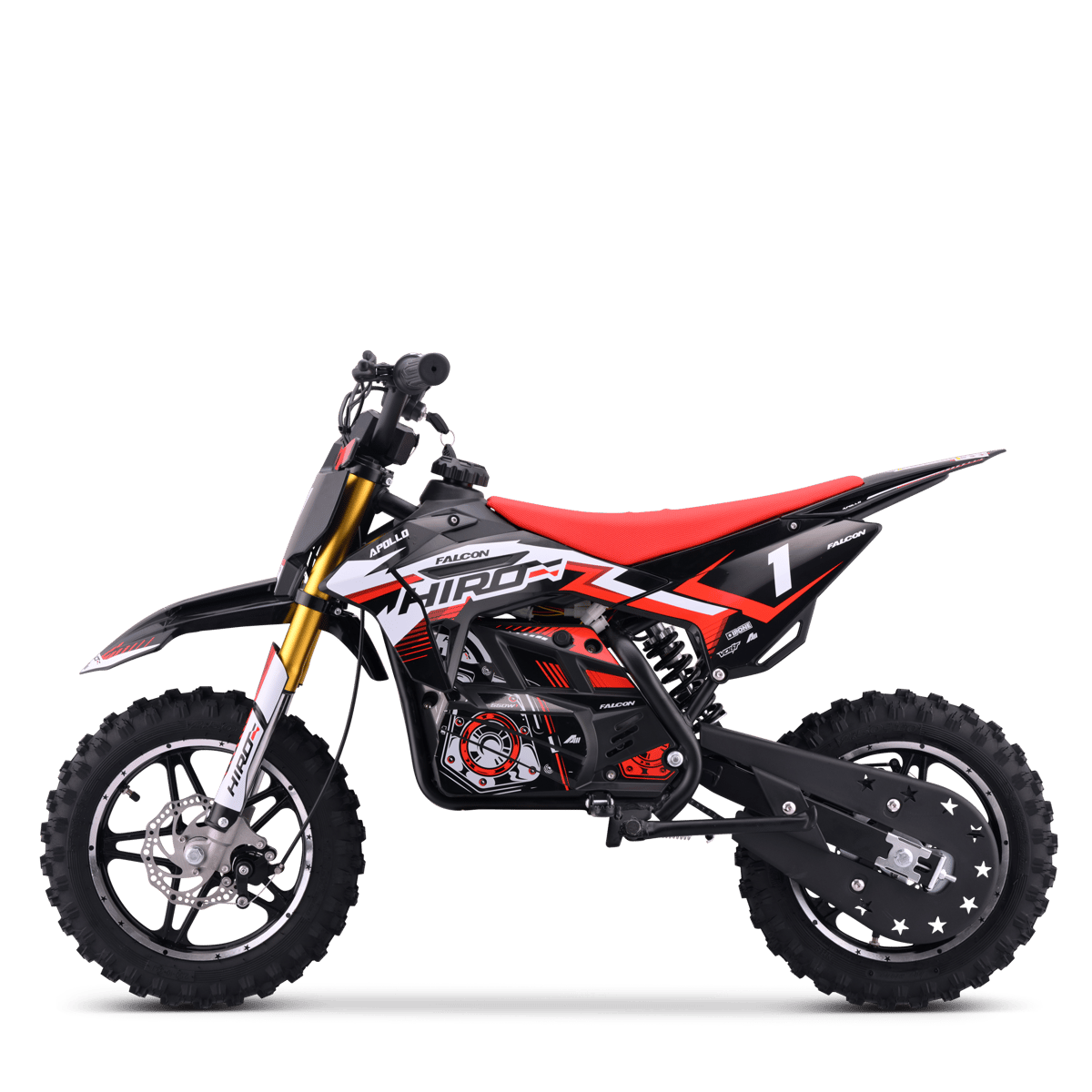 POCKET BIKE ÉLECTRIQUE ENFANT HIRO FALCON 550W ROUGE