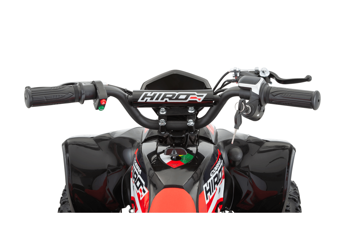 QUAD ENFANT ÉLECTRIQUE HIRO COBRA 800W ROUGE