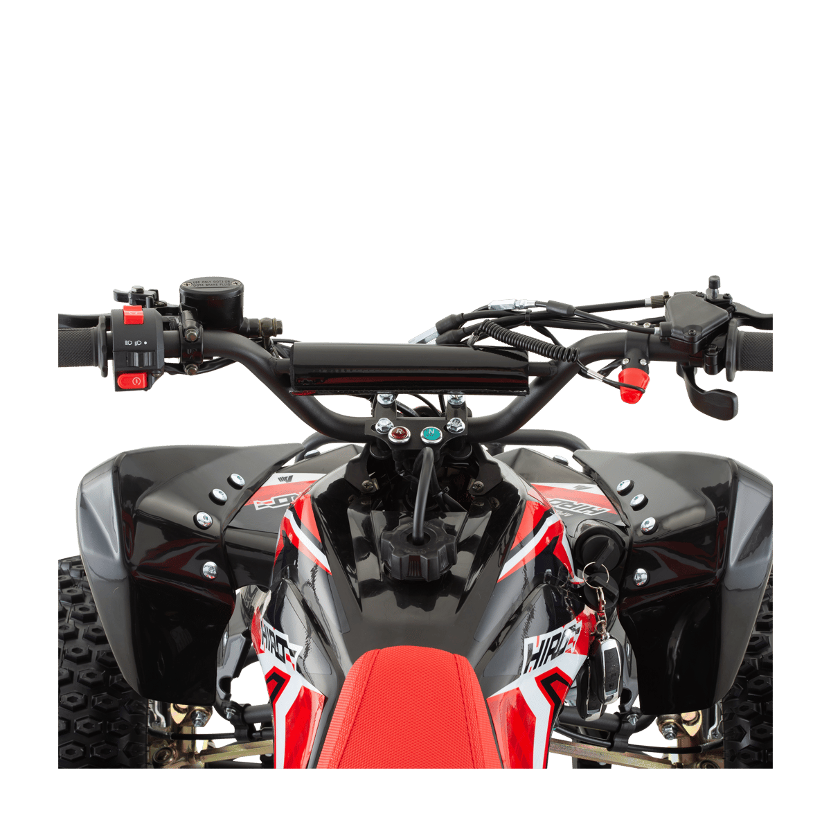 QUAD ENFANT HIRO HURRICANE 125CC ROUGE
