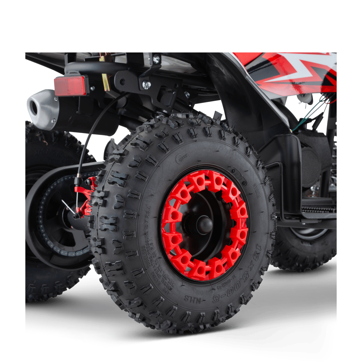 QUAD ENFANT HIRO COBRA 49CC ROUGE