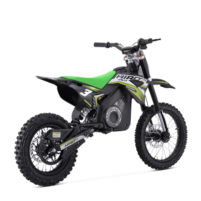 DIRT BIKE ENFANT ÉLECTRIQUE HIRO ROCKET 1600 VERT