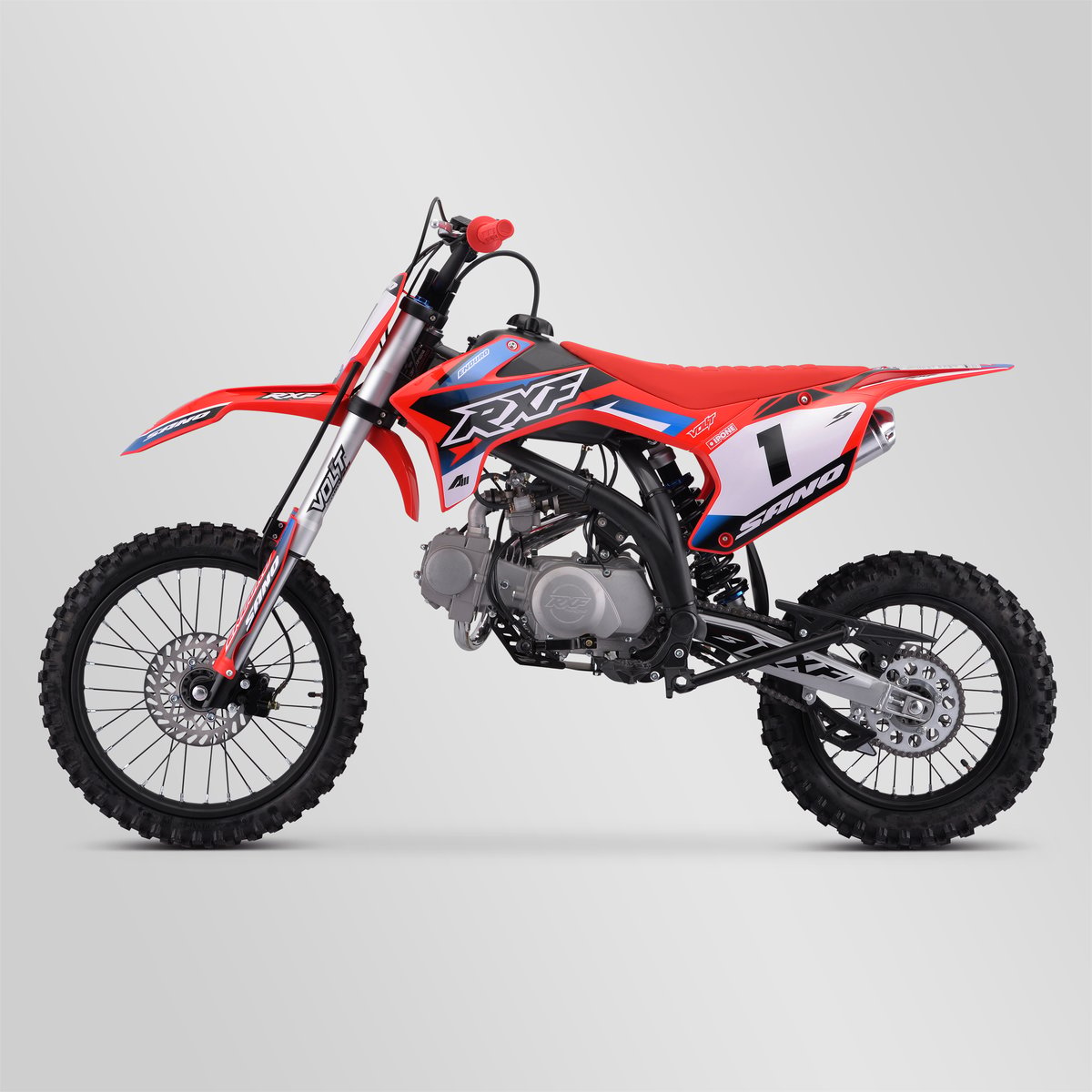 DIRT BIKE SANO RXF ENDURO 125cc 14/17 2024 - ROUGE