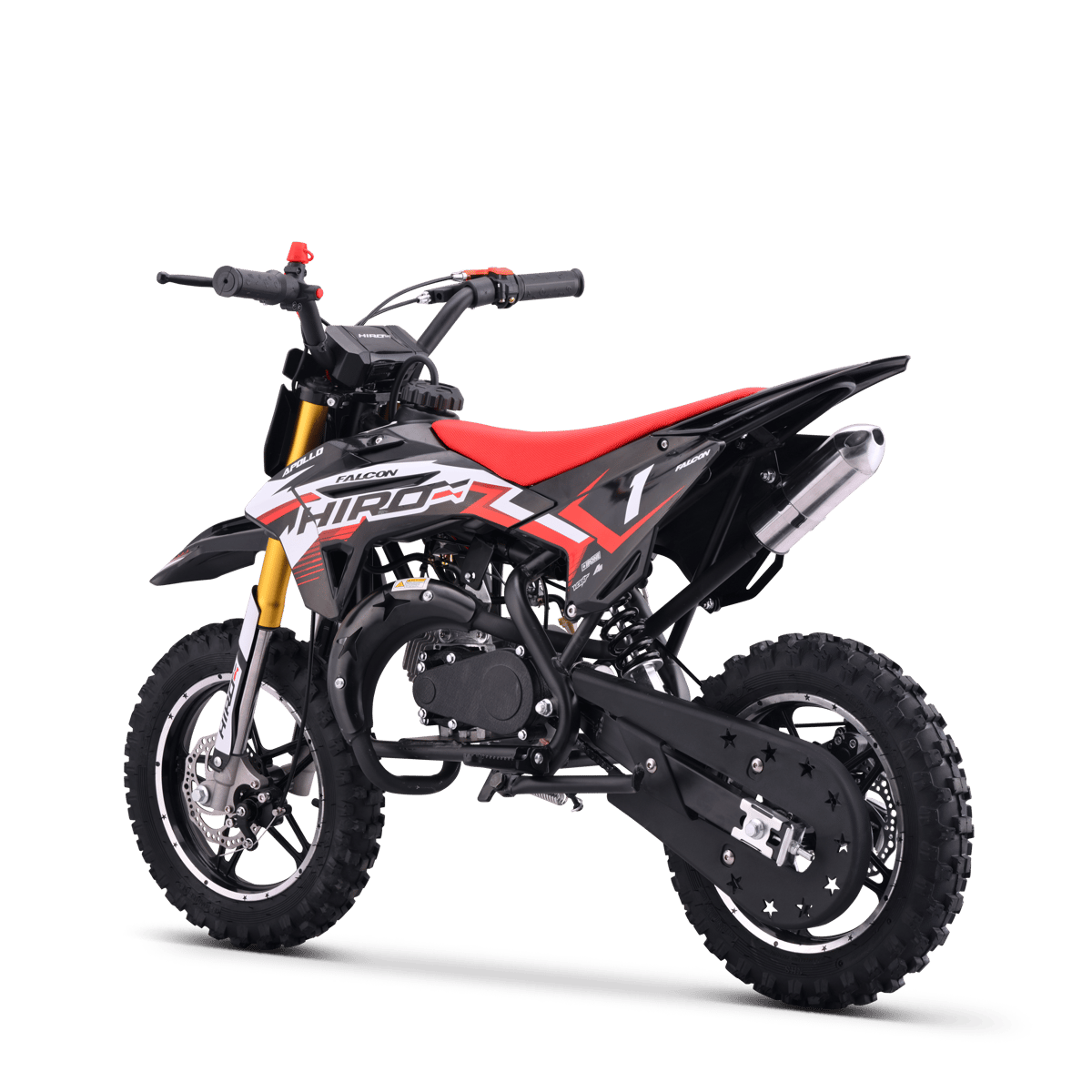 POCKET BIKE ENFANT HIRO FALCON 49CC ROUGE