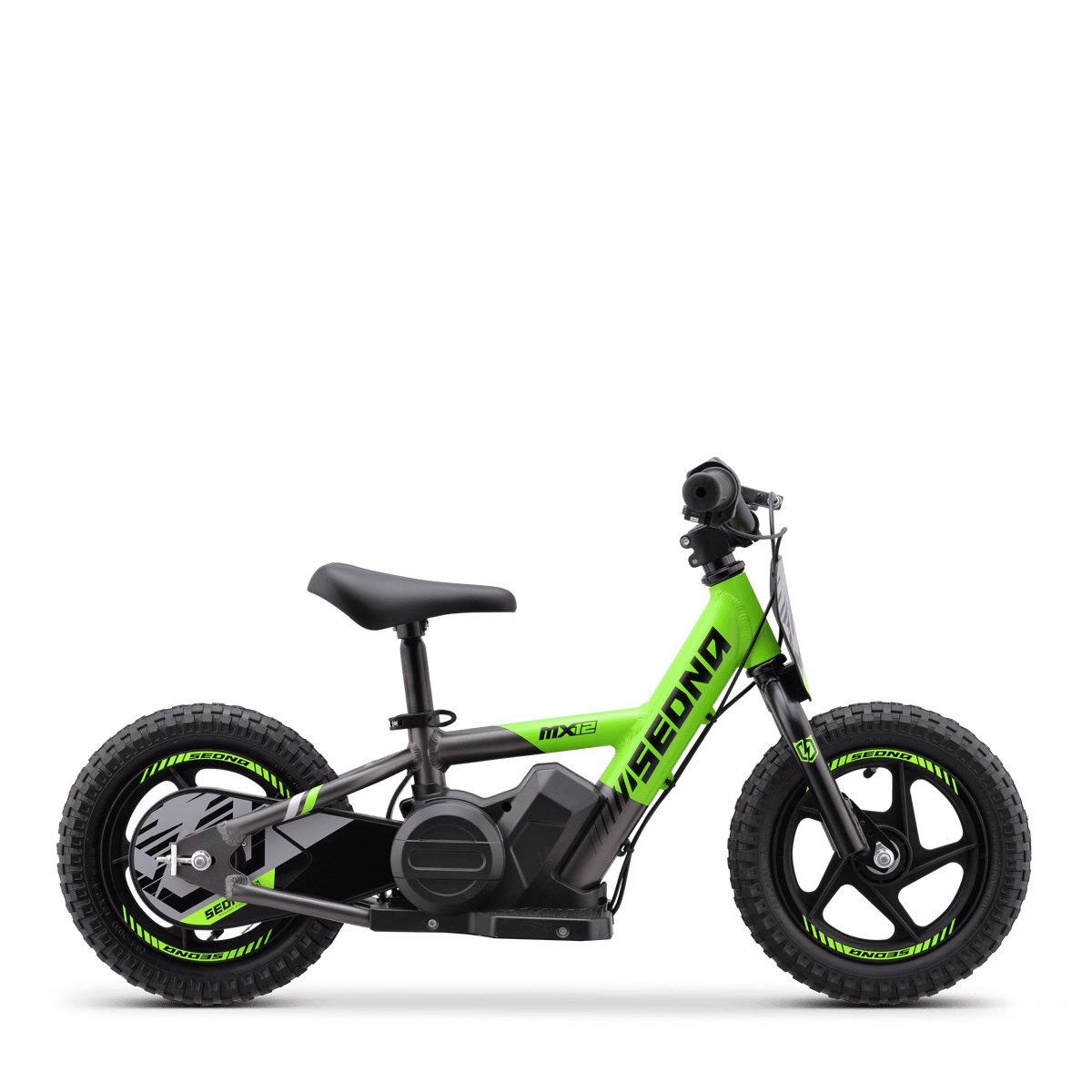 DRAISIENNE ÉLECTRIQUE SEDNA MX 12" VERT