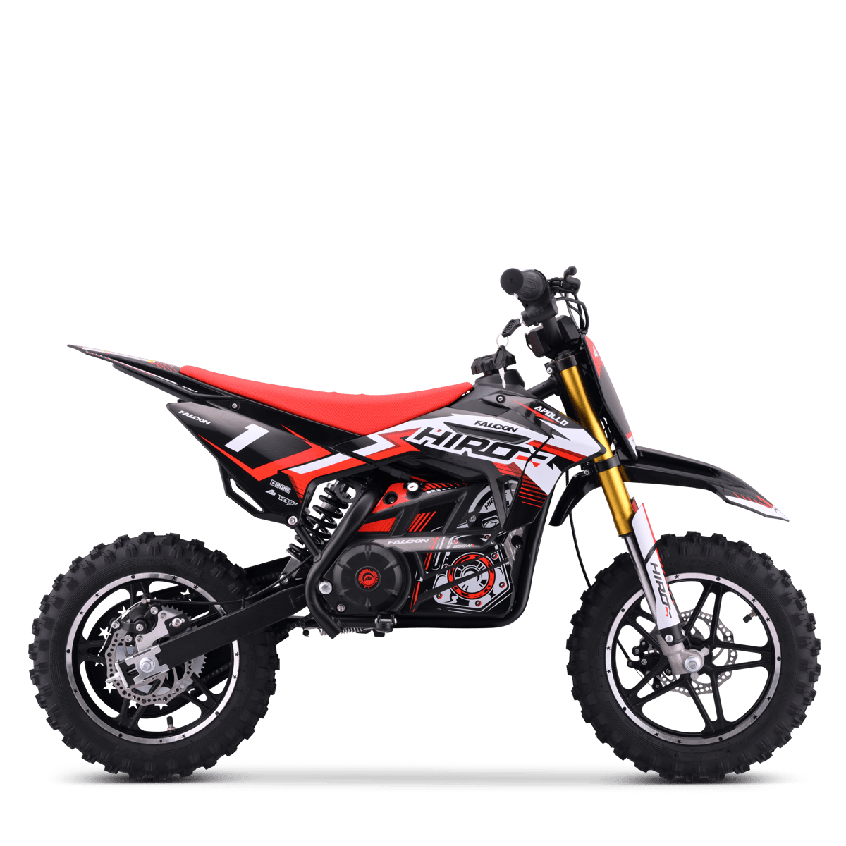 POCKET BIKE ÉLECTRIQUE ENFANT HIRO FALCON 550W ROUGE