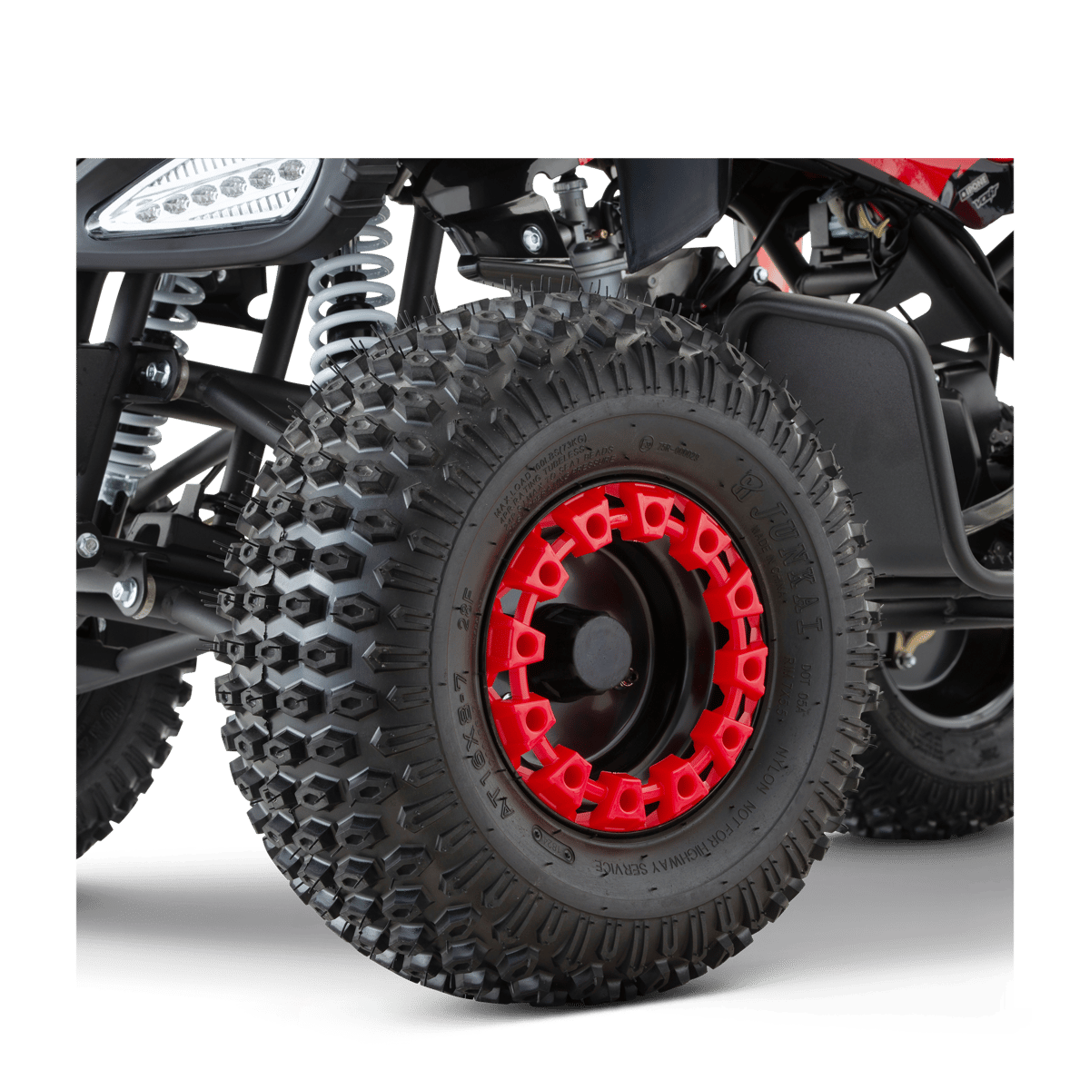 QUAD ENFANT HIRO HURRICANE 125CC ROUGE