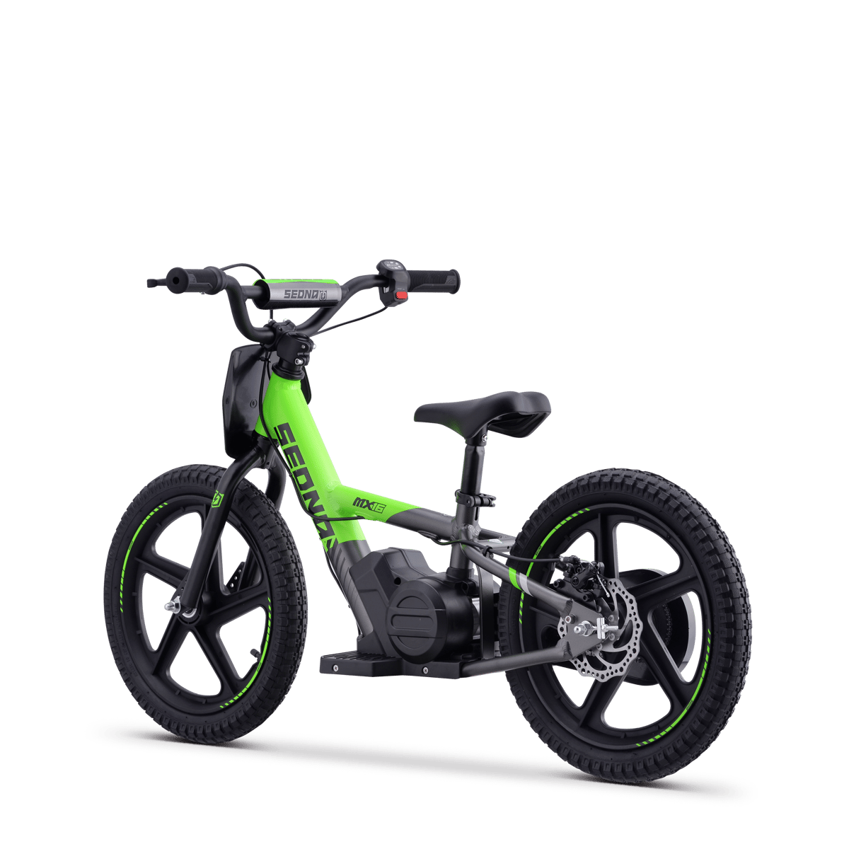 DRAISIENNE ÉLECTRIQUE SEDNA MX 16" VERT