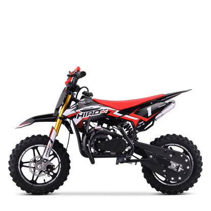 POCKET BIKE ENFANT HIRO FALCON 49CC ROUGE